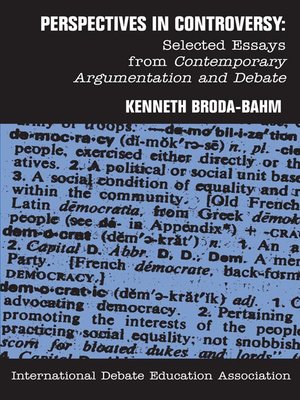 cover image of Perspectives in Controversy